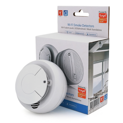 Автономный WiFi датчик 2 в 1 дыма с сиреной YOSO Dsmoke WIFI